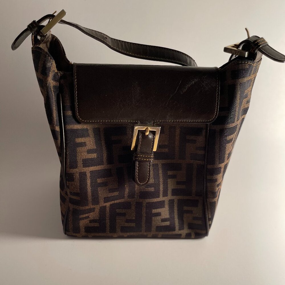 Vintage Fendi Zucca Handbag